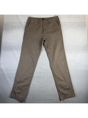 J Crew Garment Dye Chino Pants Mens 34x34 Khaki Olive Trouser Twill Classic Fit